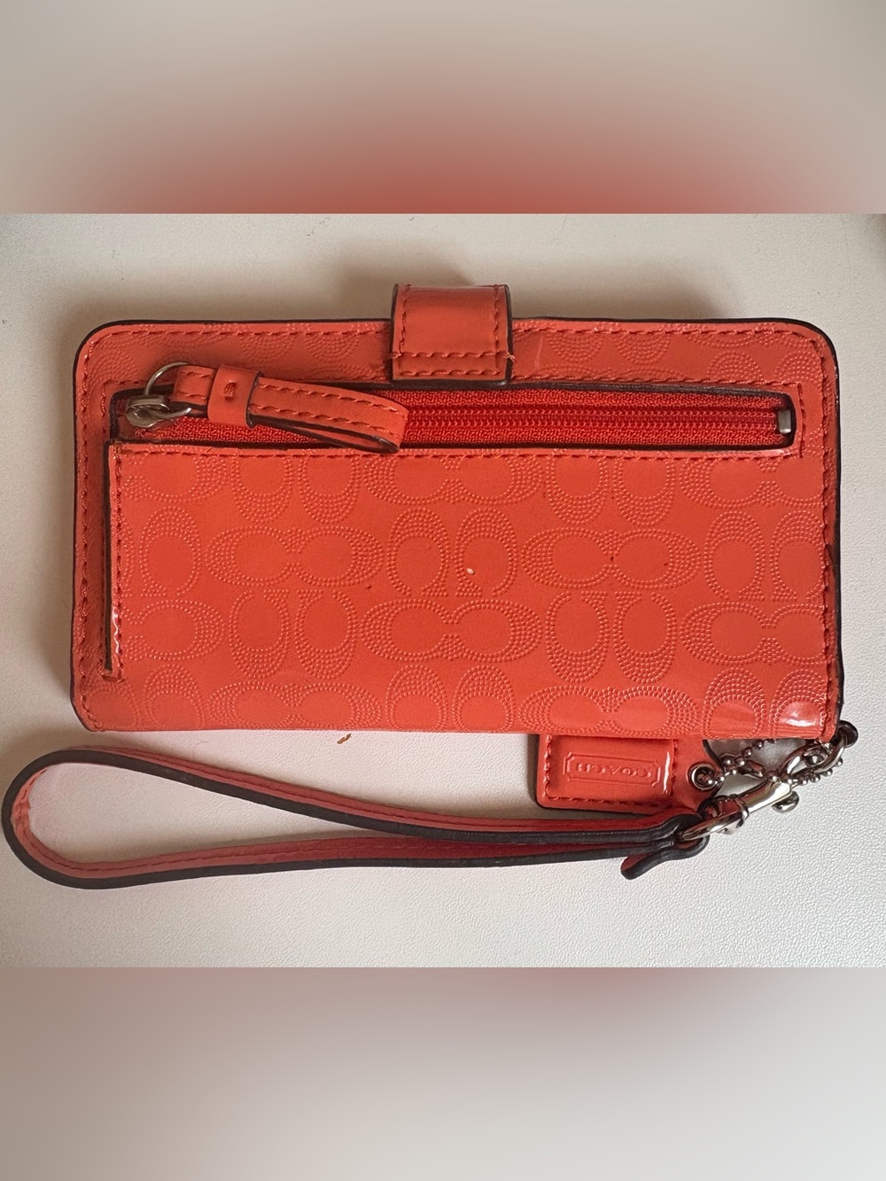 Coach Liquid Gloss Snap Closure Wallet - Picture 3 of 7